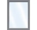 Hornbach Kunststofffenster Festelement ARON Basic weiß/anthrazit 700x1700 mm