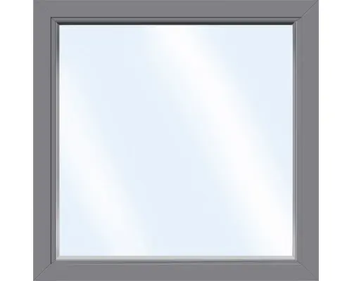 Kunststofffenster Festelement ARON Basic weiß/anthrazit 1000x950 mm
