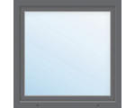 Hornbach Kunststofffenster ARON Basic weiß/anthrazit 700x700 mm DIN Links