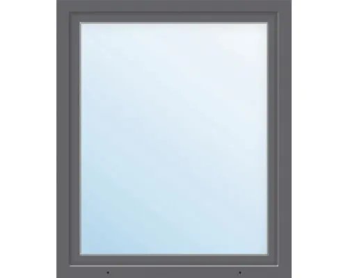 Kunststofffenster ARON Basic weiß/anthrazit 600x1200 mm DIN Links