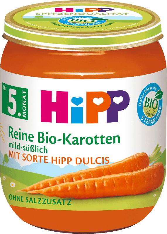 Hipp Babybrei Reine Bio-Karotten