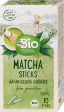 dm drogerie markt dmBio Grüner Tee Matcha Sticks japanischer Grüntee