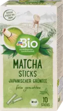 dm drogerie markt dmBio Grüner Tee Matcha Sticks japanischer Grüntee