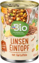 dm drogerie markt dmBio Eintopf Linsen mit Kartoffeln