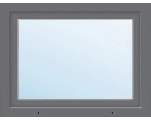 Kunststofffenster ARON Basic weiß/anthrazit 1050x900 mm DIN Links