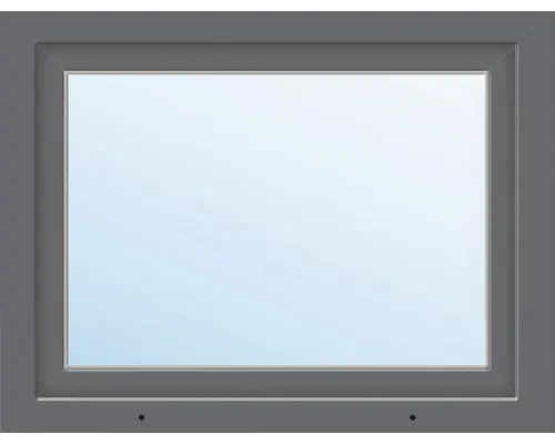 Kunststofffenster ARON Basic weiß/anthrazit 1200x1000 mm DIN Rechts