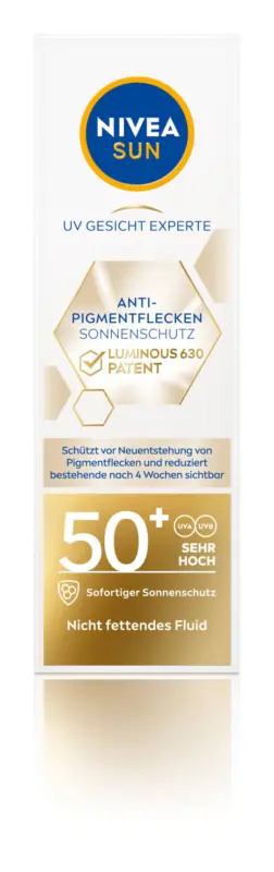 NIVEA SUN Anti-Pigmentflecken Sonnenschutz Gesichts Fluid LSF50+