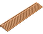 Hornbach Seitenteil Set Klickfliese 6,2x40 cm terracotta 4 Stück