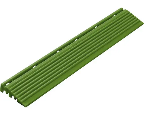 Seitenteil Set Klickfliese 6,2x40 cm grün 4 Stück