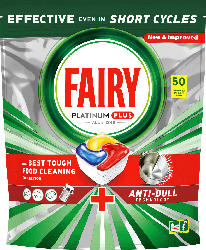 Fairy All in one Spülmaschinentabs Platinum Plus + Zitronenduft