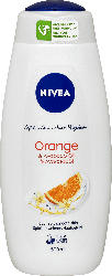 NIVEA Milde Pflegedusche Orange