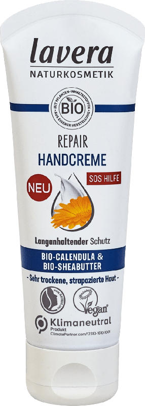 Lavera Repair Handcreme Bio-Calendula & Bio-Sheabutter