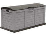 Hornbach Auflagenbox XXL Kunststoff 140x61x69 cm 390 L silber