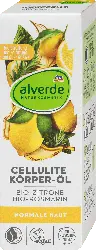 alverde NATURKOSMETIK Cellulite Körper-Öl Bio-Zitrone und Bio-Rosmarin