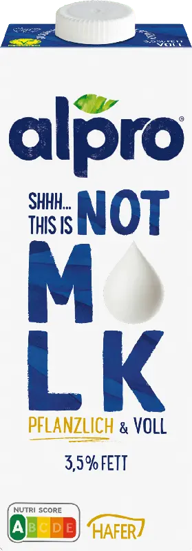 alpro Haferdrink Shhh… This is not Milk 3,5 %