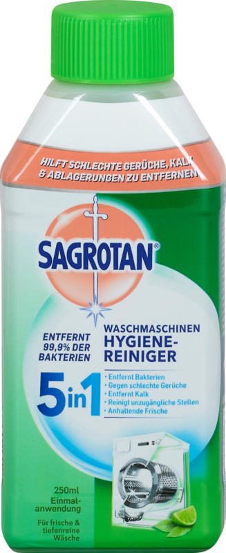 Sagrotan 5in1 Waschmaschinen Hygiene Reiniger