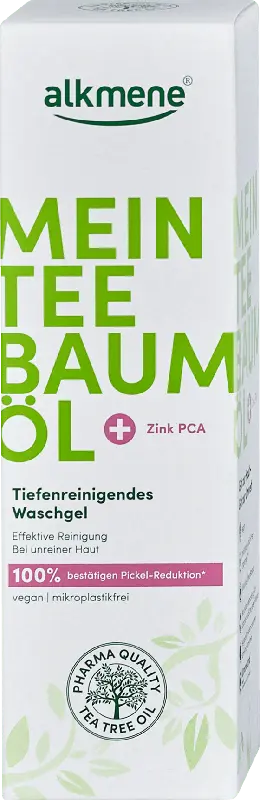 alkmene Mein Teebaumöl Tiefenreinigendes Waschgel