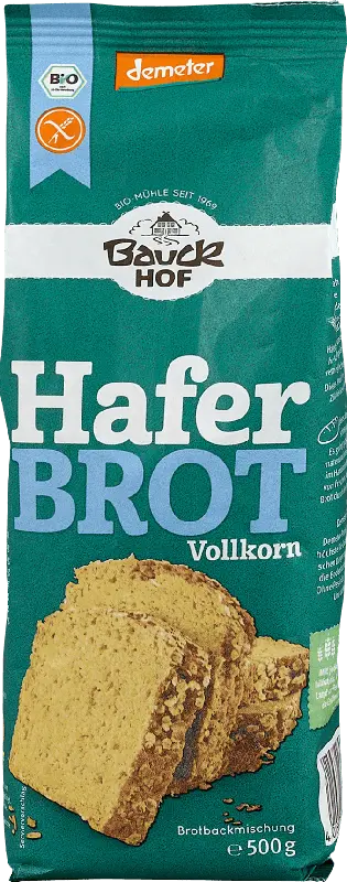 NV Backmischung Bio Haferbrot glutenfrei