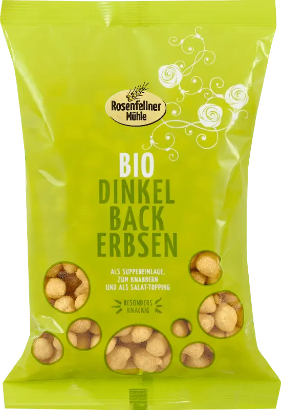 Rosenfellner Mühle Bio Dinkel Backerbsen