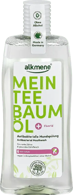 alkmene Mein Teebaumöl Antibakterielle Mundspülung