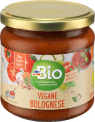 dmBio Vegane Bolognese mit Sojaschnetzel