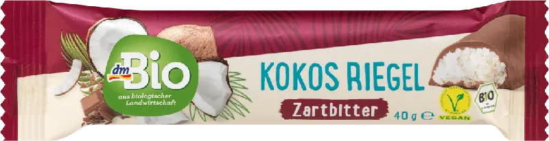 dmBio Schokoriegel Zartbitter Kokos