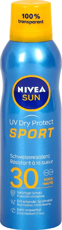 NIVEA SUN UV Dry Protect Sport Sonnenspray LSF 30