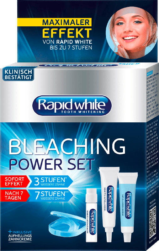 Rapid white Bleaching Power Set Zahnaufhellungsset
