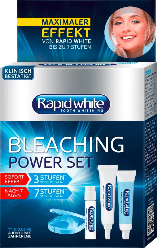 Rapid white Bleaching Power Set Zahnaufhellungsset