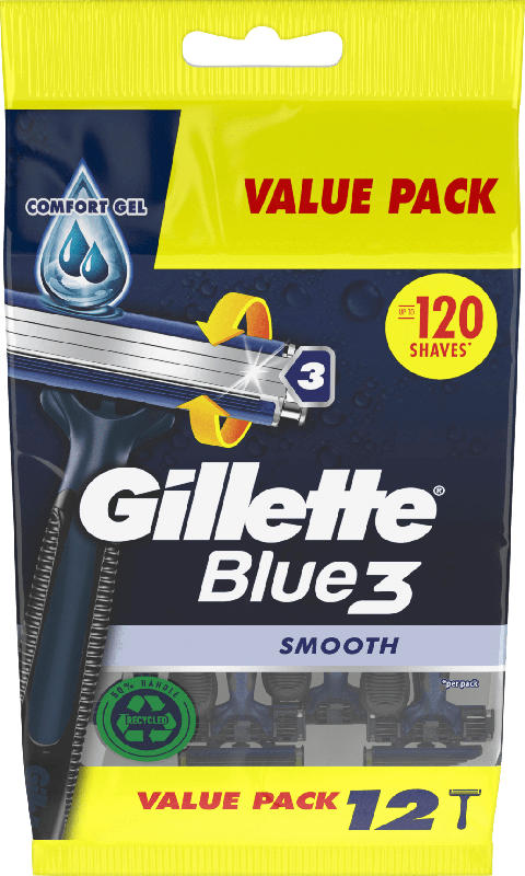 Gillette Blue3 Einwegrasierer Smooth