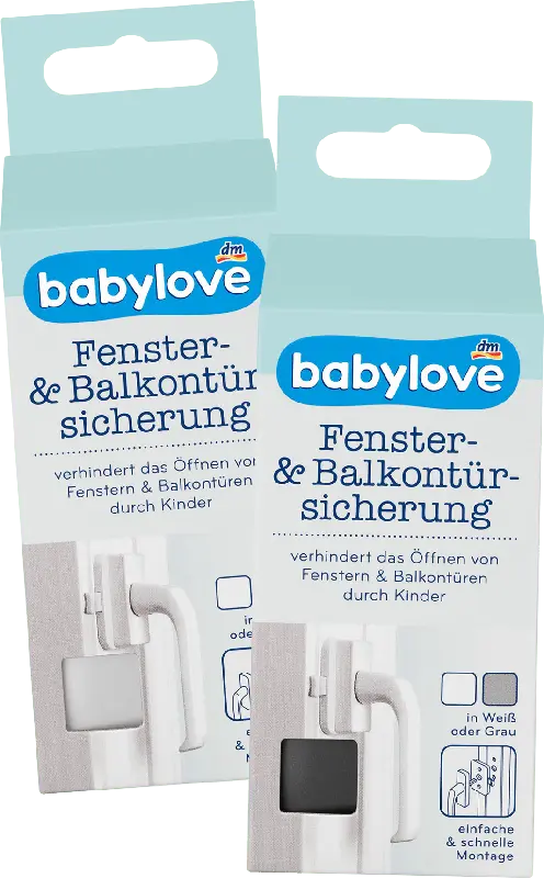 babylove Fenster- und Balkontürsicherung sortiert