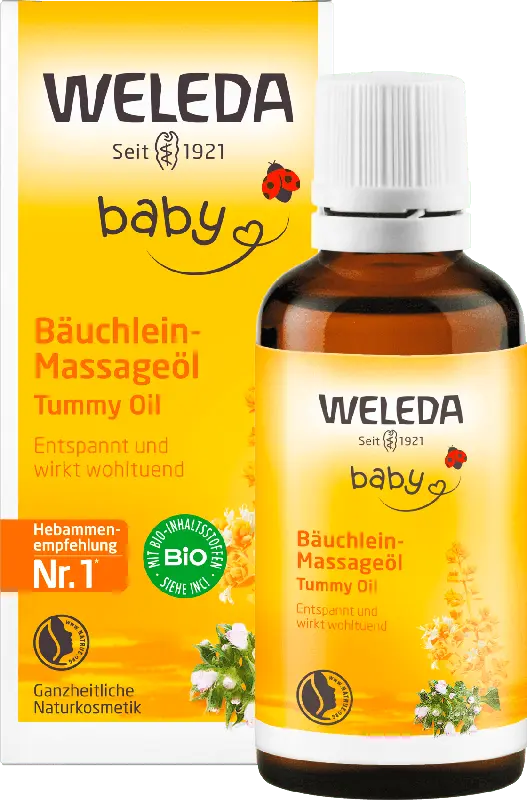 Weleda baby Bäuchlein-Massageöl