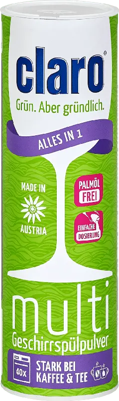 claro multi Geschirrspülpulver