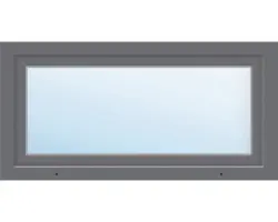 Kunststofffenster ARON Basic weiß/anthrazit 1050x800 mm DIN Links