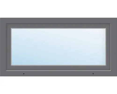 Kunststofffenster ARON Basic weiß/anthrazit 1100x600 mm DIN Rechts