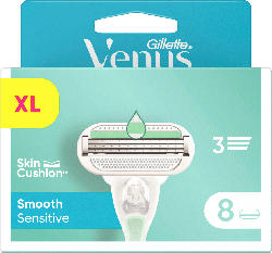 Gillette Venus Smooth Sensitive Ersatzklingen XL