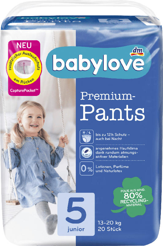 babylove Premium-Pants Gr. 5 Junior (13-20 kg)