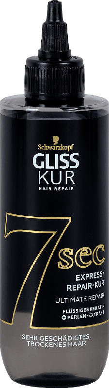 Schwarzkopf Gliss Kur 7 sec Express-Repair-Kur Ultimate Repair