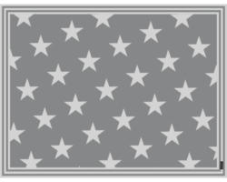 Vinyl-Bodenmatte mySPOTTI buddy Mini Star Grey S