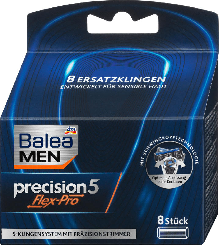 Balea MEN Ersatzklingen precision5 Flex-Pro