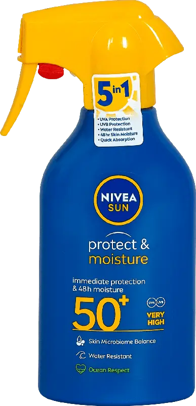 NIVEA SUN Schutz und Pflege Sonnencreme LSF 50+
