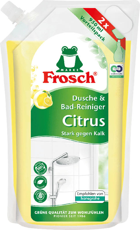 Frosch Citrus Dusche & Bad-Reiniger Umweltbeutel