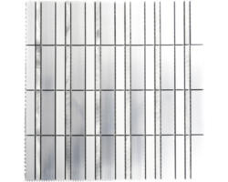 Aluminiummosaik ALF D202F 30,0x30,0 cm silber