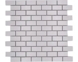 Keramikmosaik CBR 03WM 30,0x30,0 cm weiß