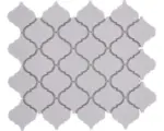Hornbach Keramikmosaik CLP 11WM 24,5x29,3 cm weiß