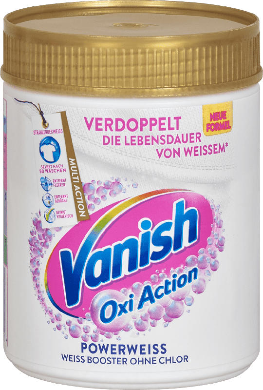 Vanish Oxi Action Fleckentferner Pulver Powerweiß