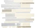 Hornbach Glasmosaik mit Naturstein CM GV24 28,6x30,0 cm beige grau