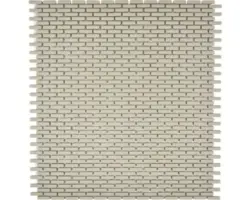 Glasmosaik Cuba B23C 27,5x29,7 cm creme matt