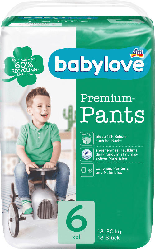 babylove Premium Pants Gr. 6 XXL (18-30 kg)