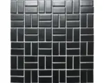 Hornbach Keramikmosaik CWM 08BM 30,0x30,0 cm schwarz